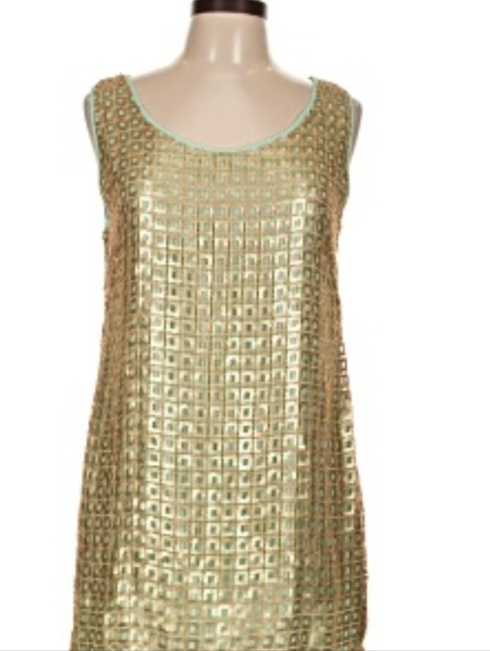 Tabitha Gold Sequin Mini Dress
